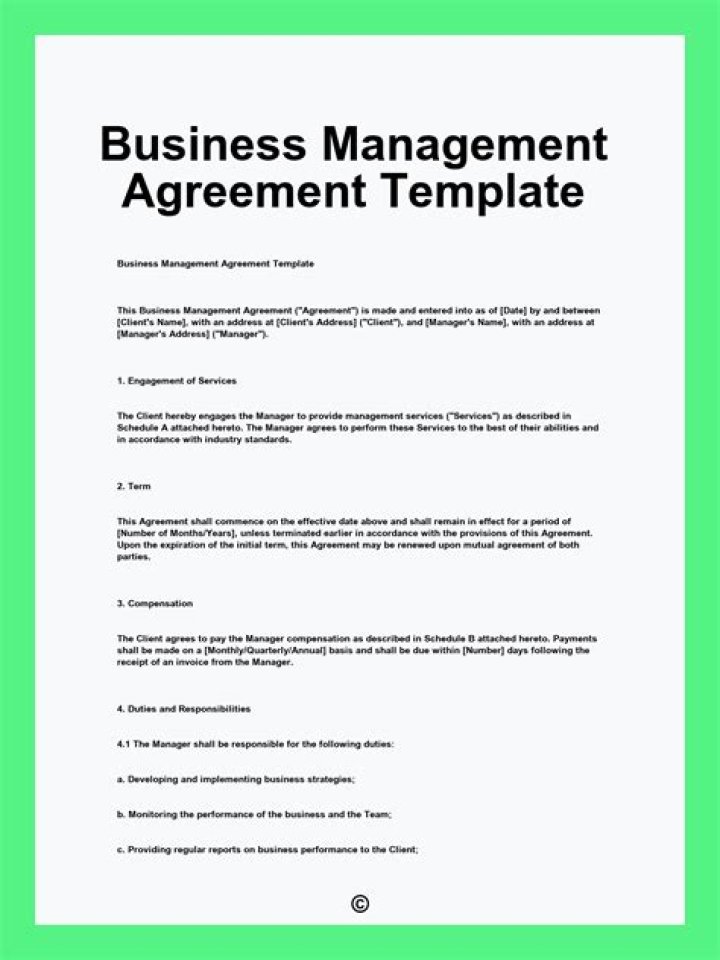 Business Management Contract PDF: Secure, Standardized Agreements