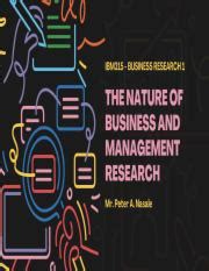 Comprehensive Business Management Research PDF: Key Insights & Analysis