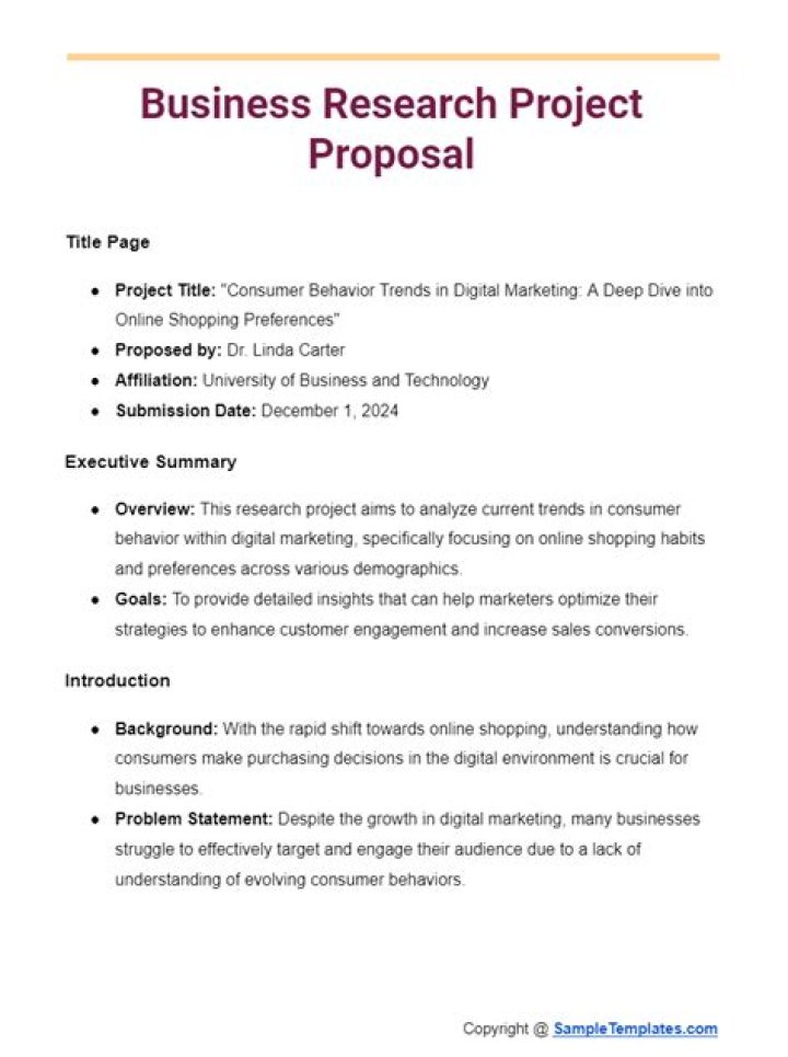 Top Business Management Research Projects PDF for Students & Professionals