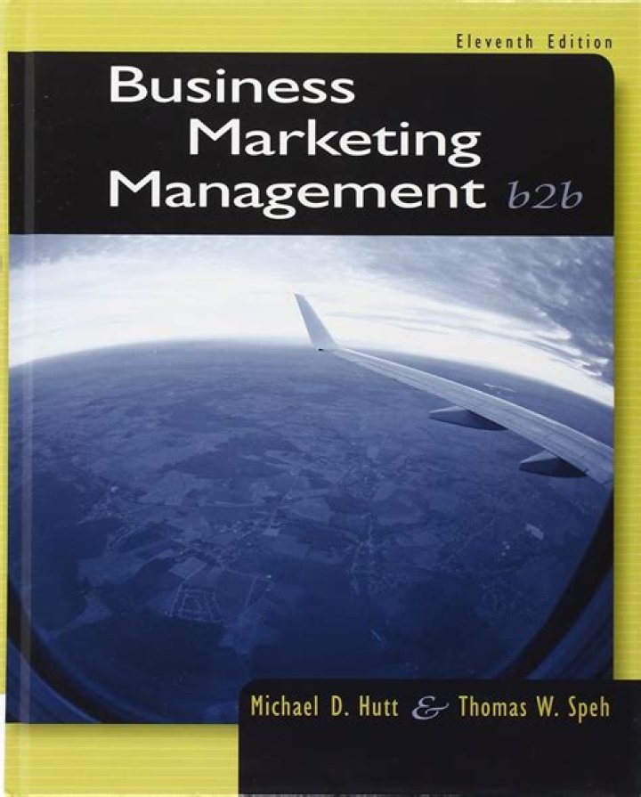 Master Business Marketing Management for B2B by Michael D Hutt PDF
