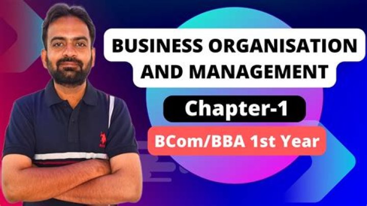 Business Organisation and Management B.Com 1st Year Notes PDF – Complete Study Material