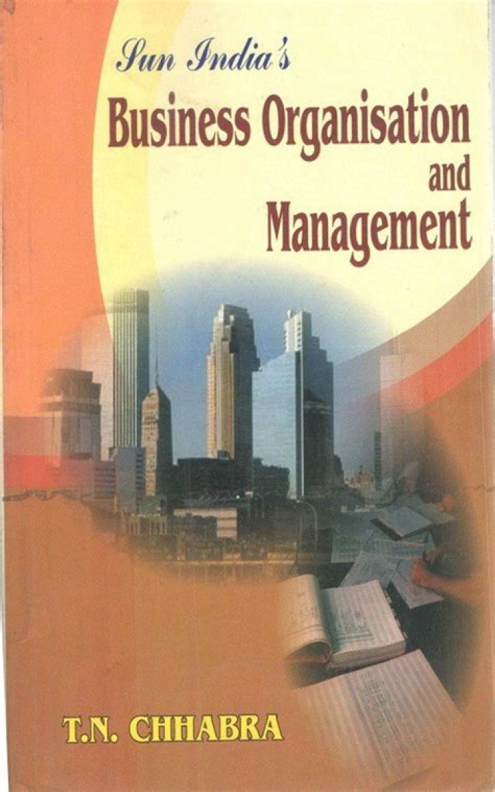 Business Organisation and Management TN Chhabra PDF Guide