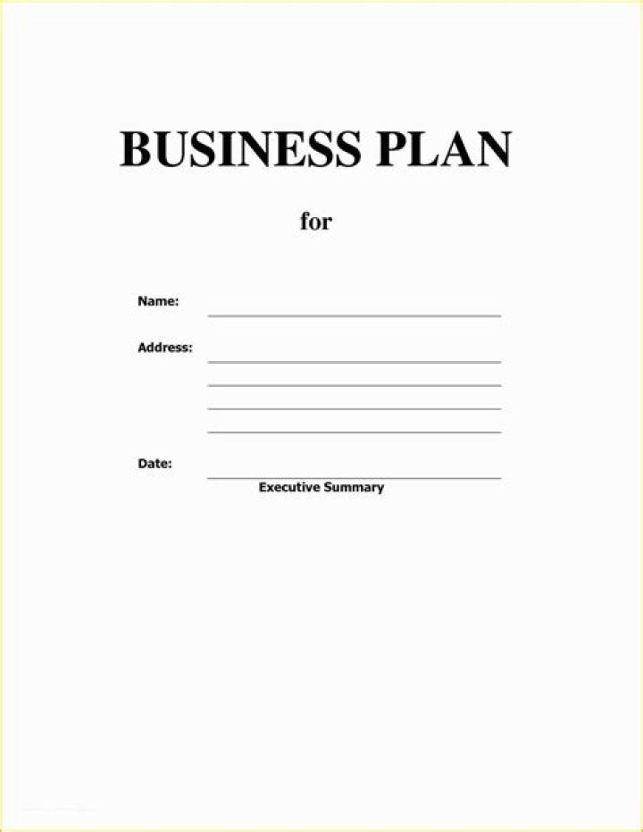 Business Plan Fill-in-the-Blanks PDF – Complete Template for Success