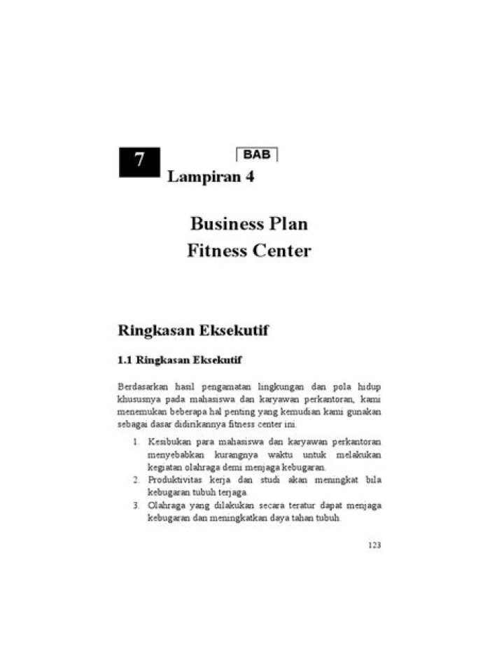 Complete Business Plan for Fitness Center PDF – Step-by-Step Guide