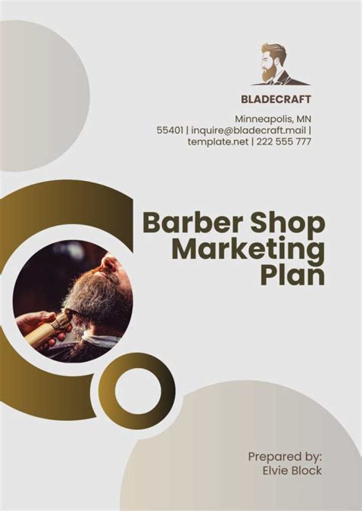 Complete Business Plan for a Barber Shop PDF – Start Your Salon Today