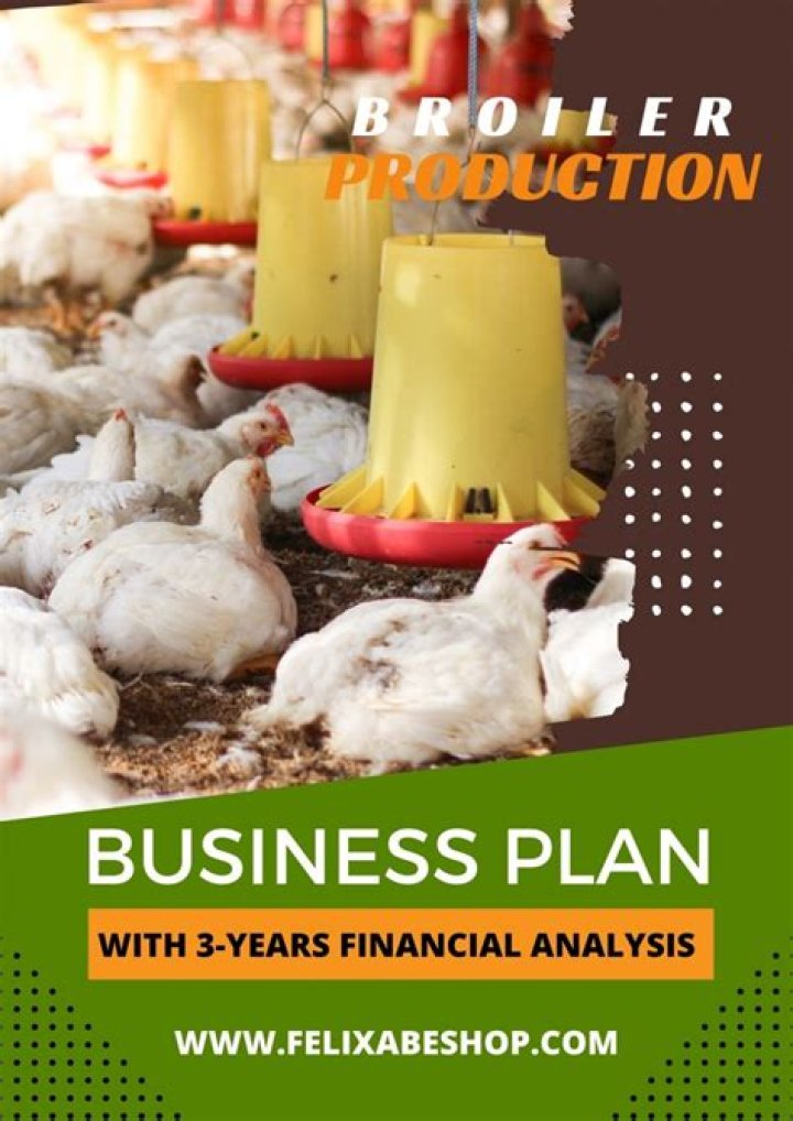 Business Plan for Broiler Chicken Farm in PDF Format