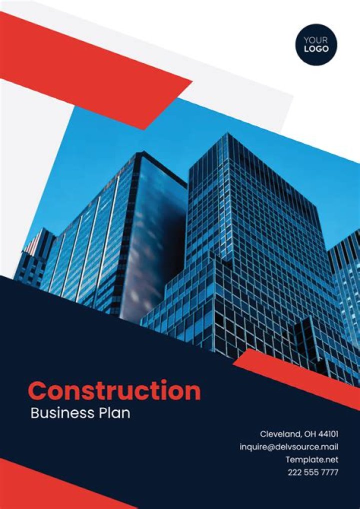 Business Plan for Building Construction PDF – Step-by-Step Guide