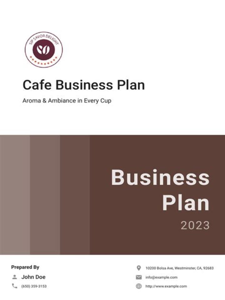 Business Plan for Cafe and Restaurant PDF – Step-by-Step Guide
