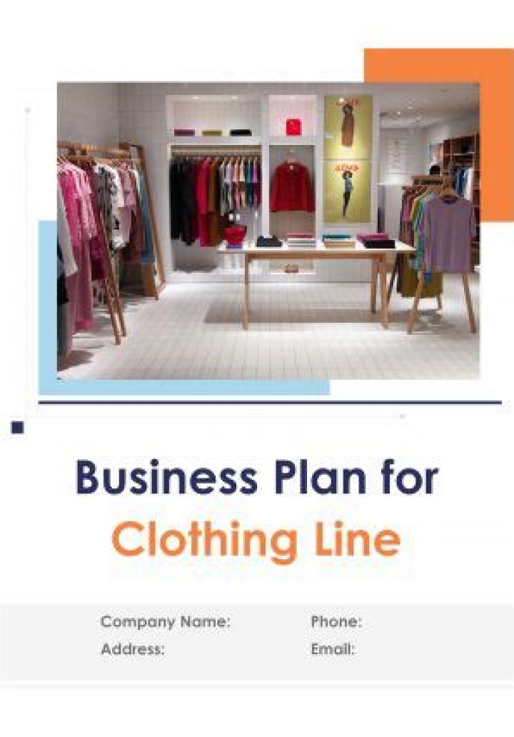Complete Business Plan for Clothing Line PDF – Step-by-Step Guide