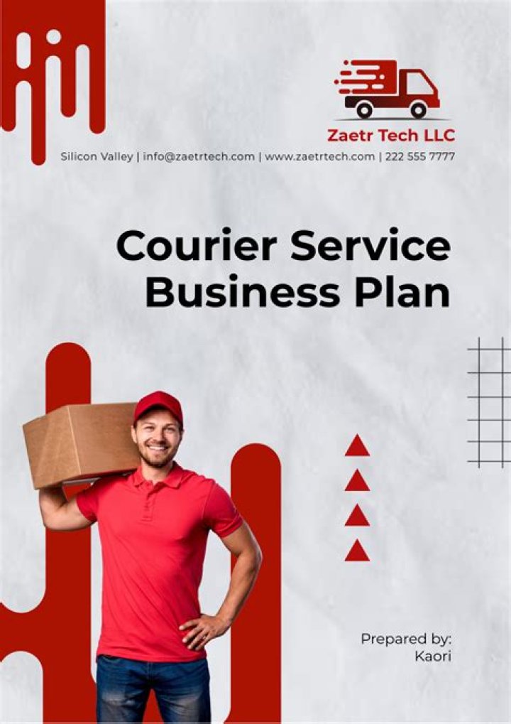Business Plan for Courier Service PDF – Full Template & Strategy