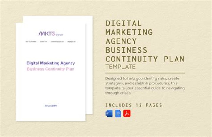Business Plan for Digital Marketing Agency PDF – Full Template