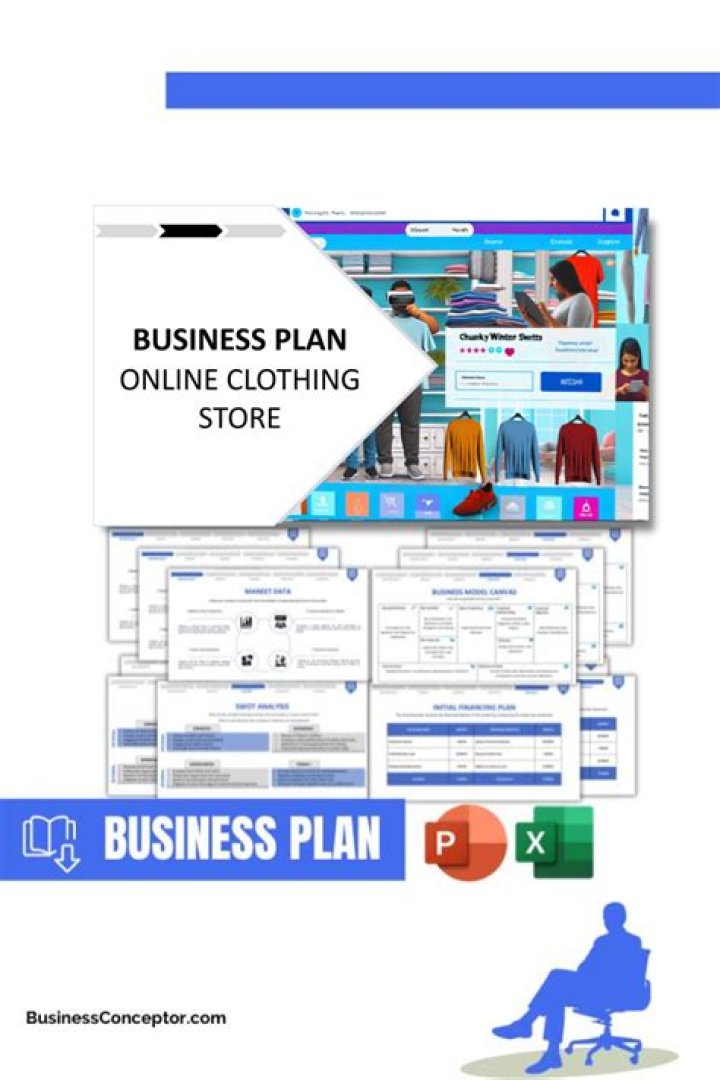 Business Plan for Online Clothing Store – PDF Template