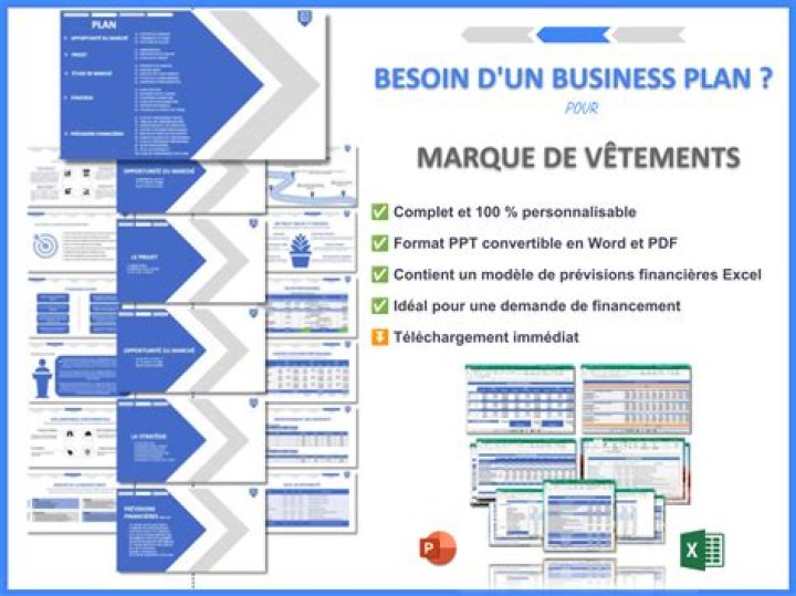 Business Plan Marque de Vétément PDF – Guide Complet