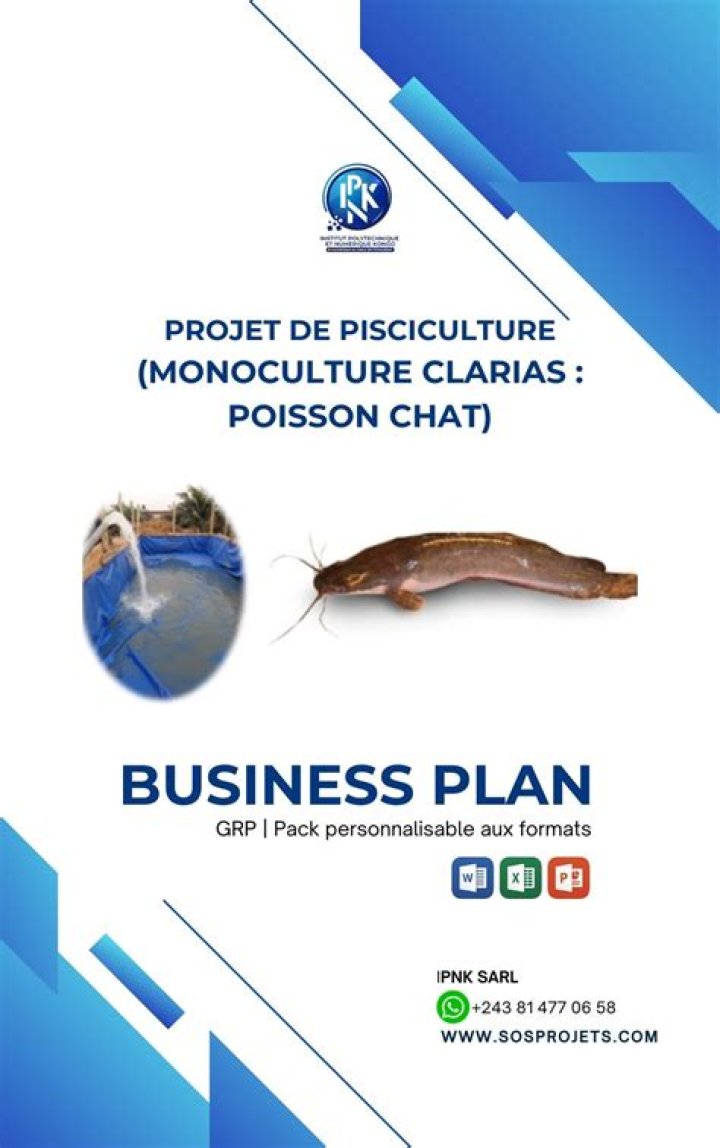 Complete Business Plan for Pisciculture: Profitable Fish Farming Blueprint PDF