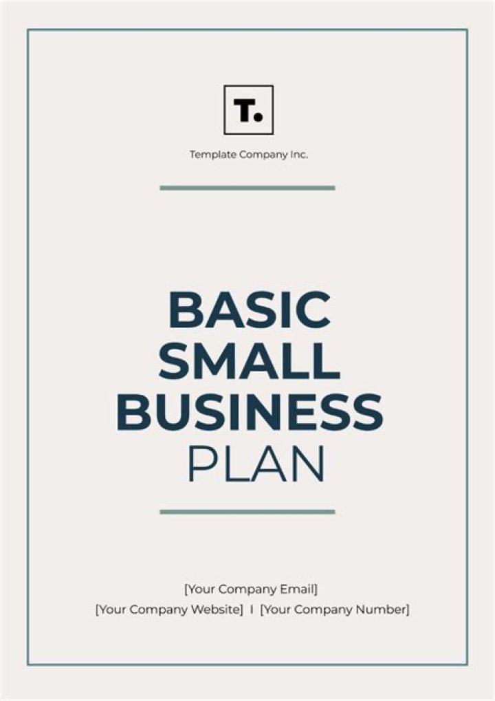 Free Business Plan Template for Small Business PDF – Instant Download