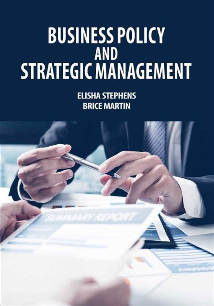Essential Business Policy and Strategic Management Books PDF Guide