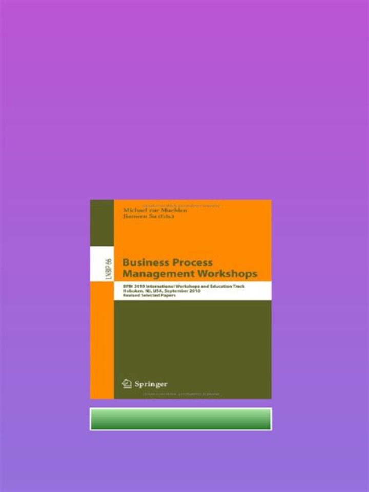 Master Business Process Management with Expert Workshops – Download PDF Guide