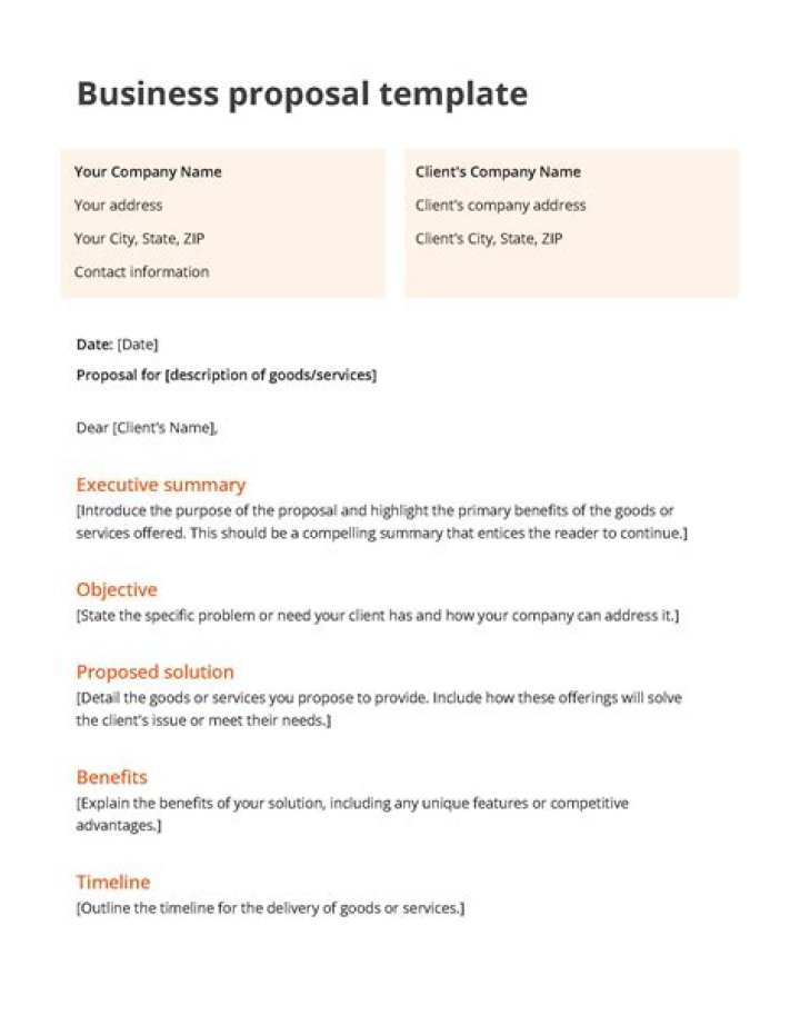 Business Proposal for Event Management PDF – Professional & Complete Template