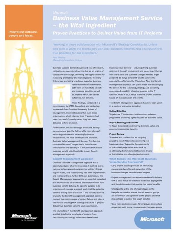 Unlock Business Value with PDF Guide to Value Management