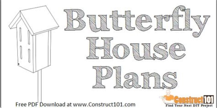 Butterfly House Plans PDF: Free Downloadable Blueprints