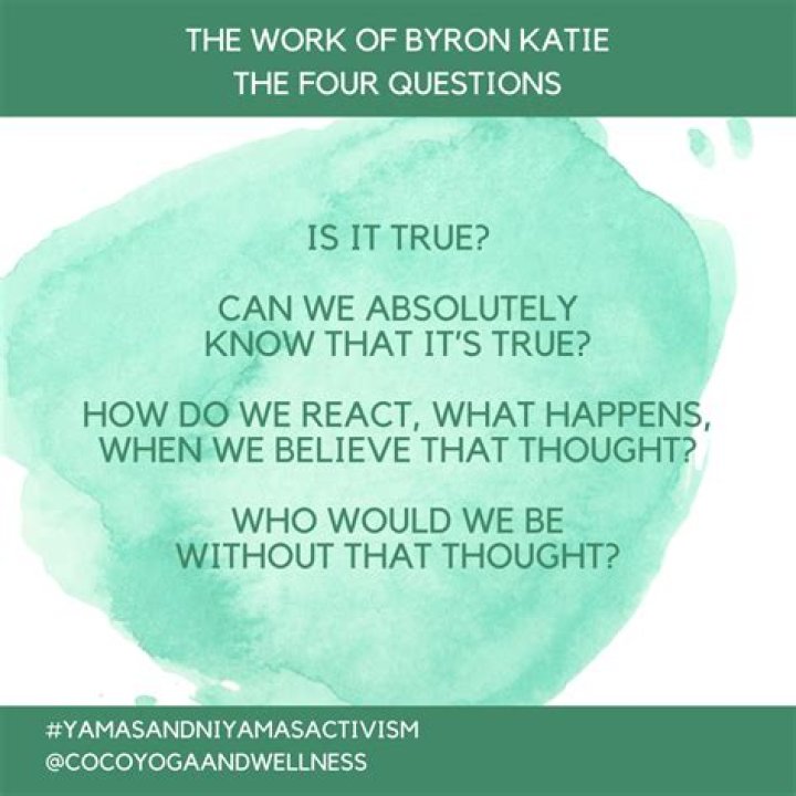 Byron Katie 4 Questions PDF: Solve Your Inner Conflict Fast