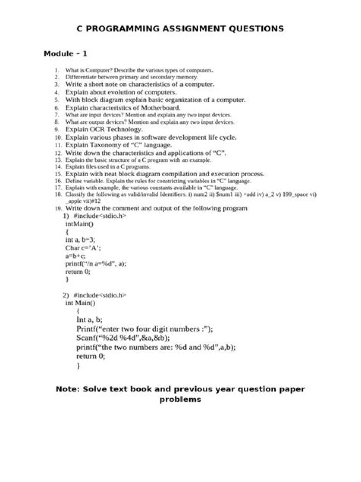 C++ Assignment Questions & Answers PDF – Instant PDF Guide