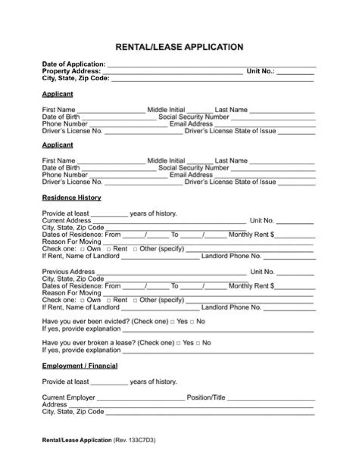 C&C Management Apartment Application PDF – Download Now