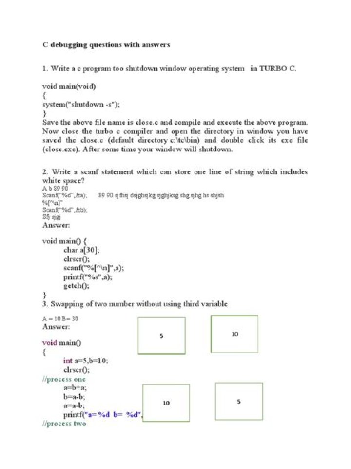C++ Debugging Questions with Answers PDF: Master Debugging Fast