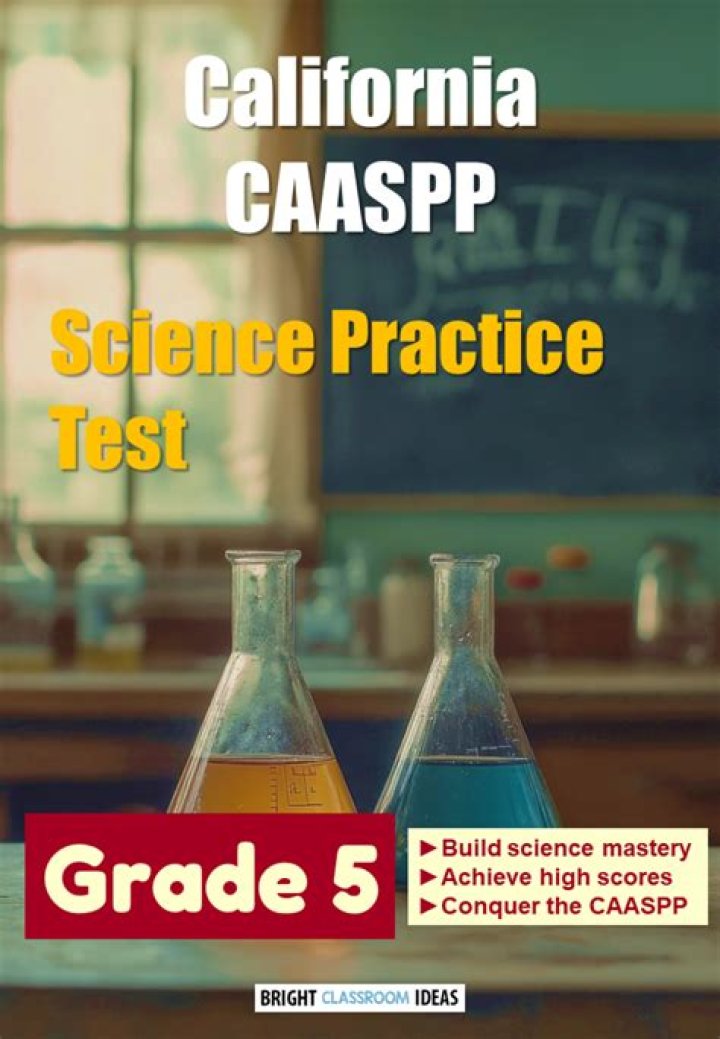 5th Grade CAASPP Science Practice Test PDF – Free Download