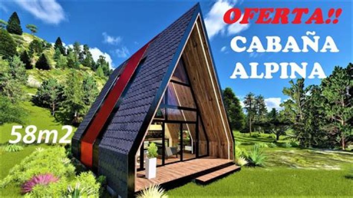 Cabaña Alpina Planos PDF: Descargas Gráficos y Dibujos para Jardín