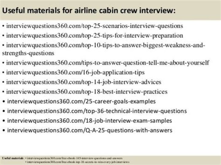 Cabin Crew Written Q&A PDF: Expert Answers for Airline Staff