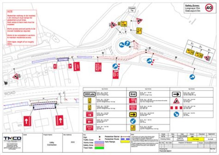 Cad Traffic Management Drawings PDF for Efficient Project Planning