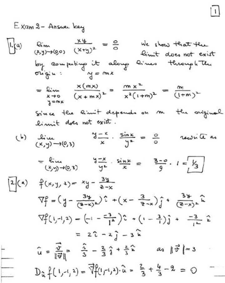 Calculus 1 Final Exam with Answers PDF – Full Practice Test