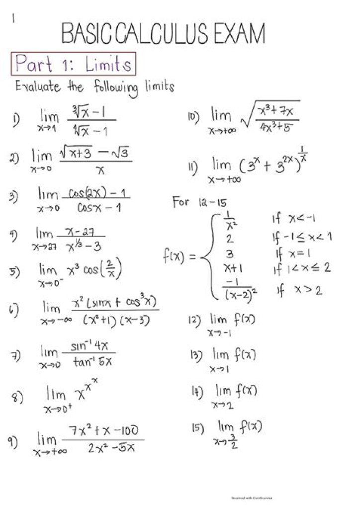 Free Calculus Questions and Answers PDF – Download Now
