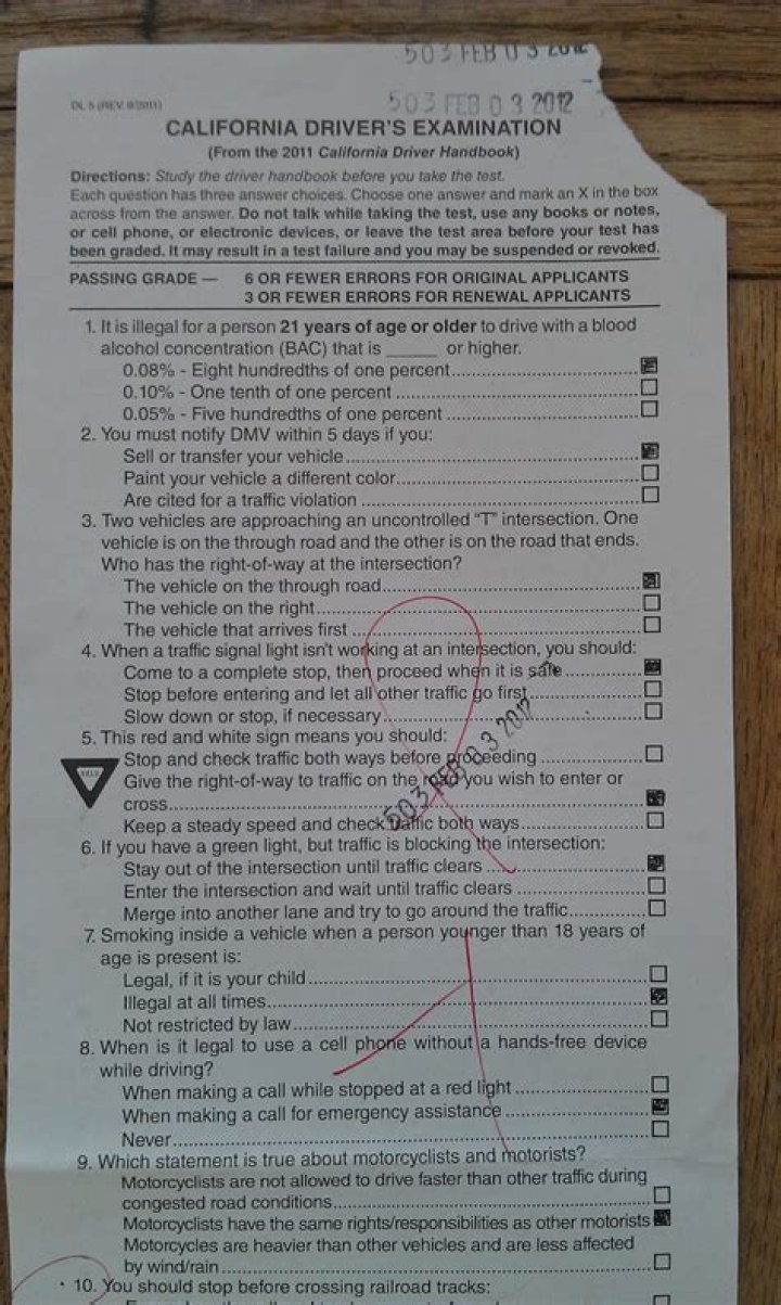 California DMV Test PDF: Official Study Guide & Practice Exam