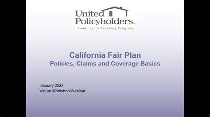 California Fair Plan Policy PDF: Complete Guide & Key Details