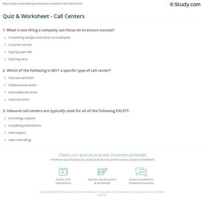 Call Center Test Questions and Answers PDF: Perfect for Training Success