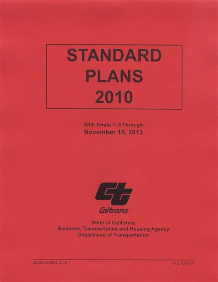 Caltrans Standard Plans 2010 PDF – Download Official Highway Design Forms