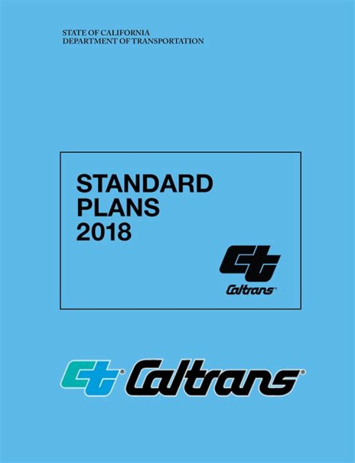 Caltrans Standard Plans 2018 PDF – Download Official Files