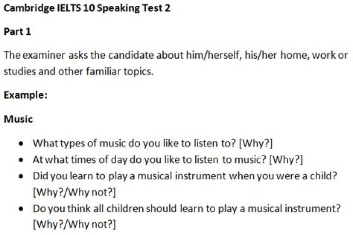 Cambridge IELTS Speaking Topics with Answers PDF Guide