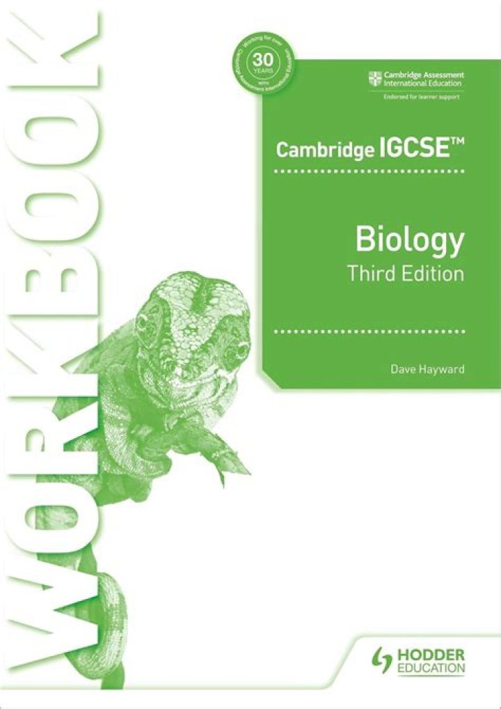 Cambridge IGCSE Biology Workbook 3rd Edition Answers PDF with Detailed Solutions
