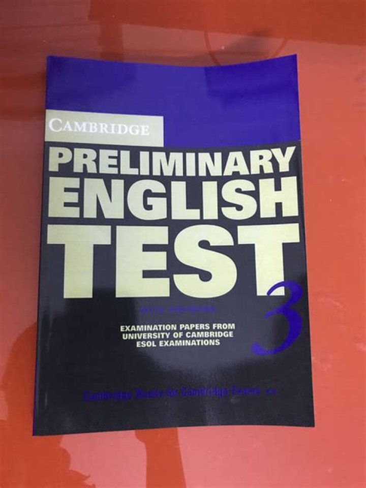 Cambridge Preliminary English Test 3 with Answers PDF