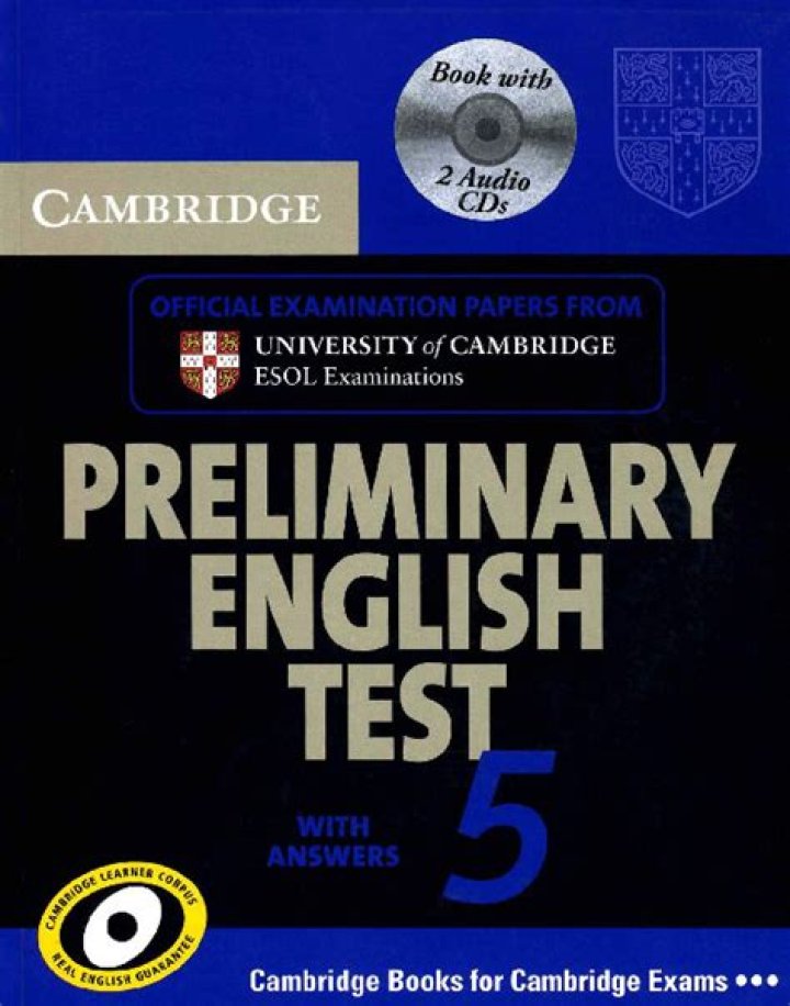 Cambridge Preliminary English Test 5 with Answers PDF – Practice Now