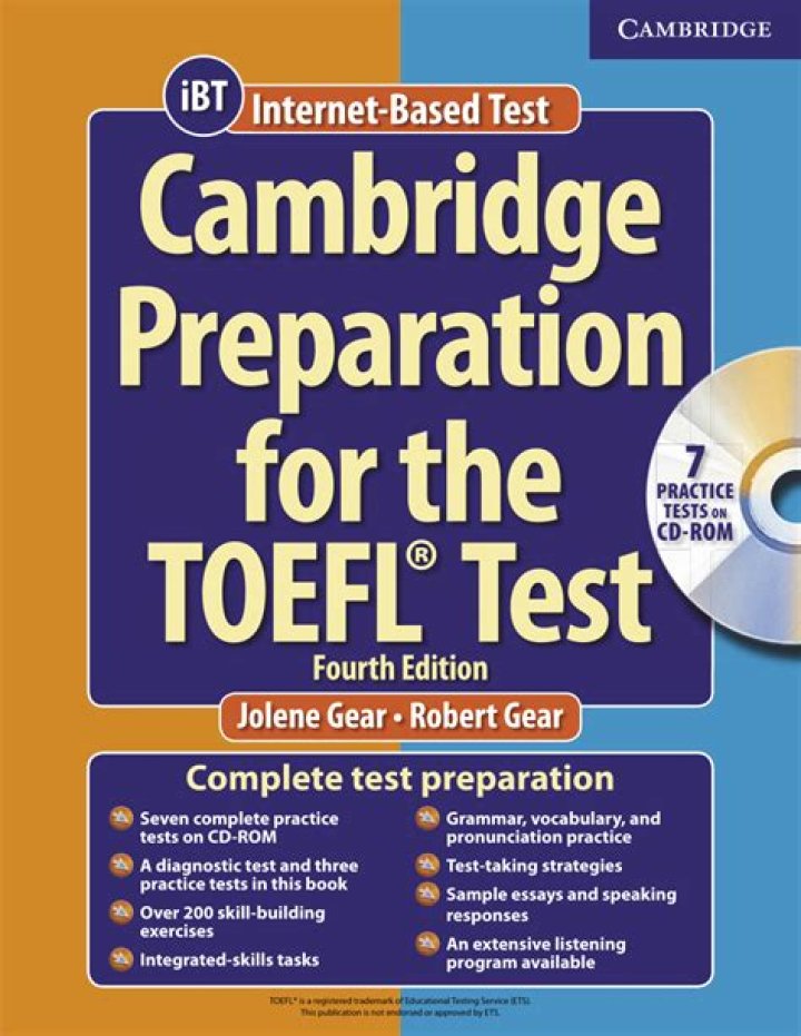Cambridge TOEFL Test 5th Edition PDF Prep & Study Guide