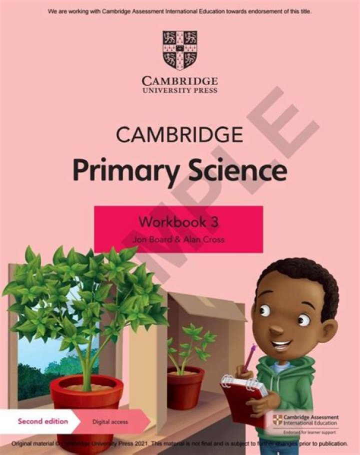 Cambridge Primary Science 3 Worksheets PDF for Free Download