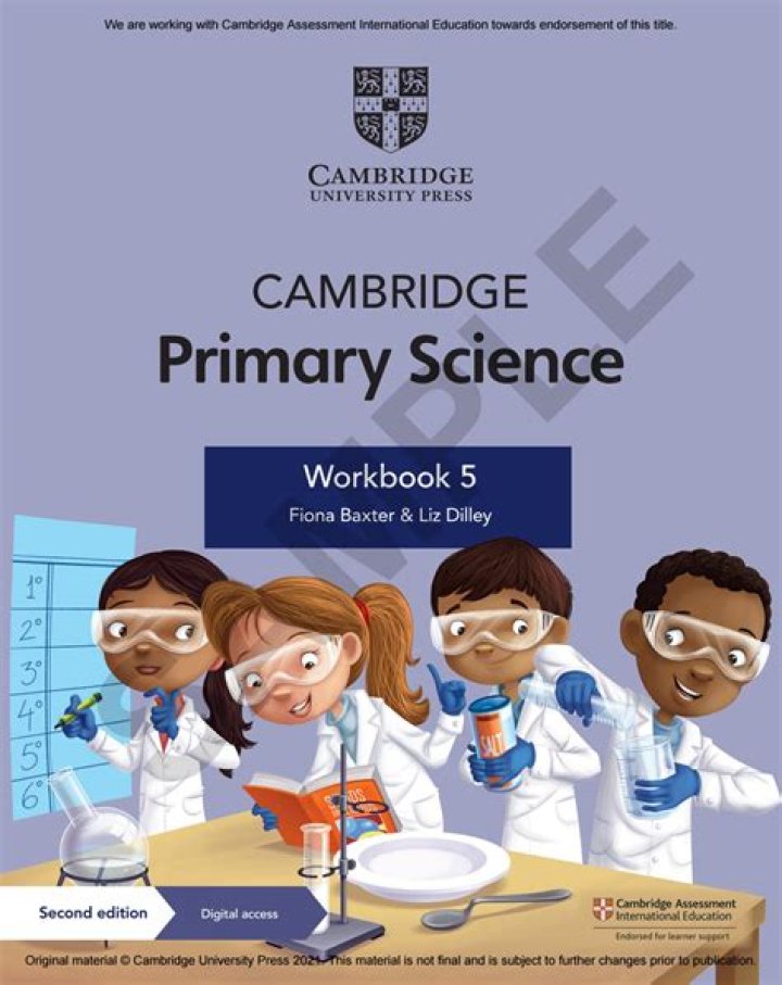 Cambridge Primary Science 5 Worksheets PDF for Free Download