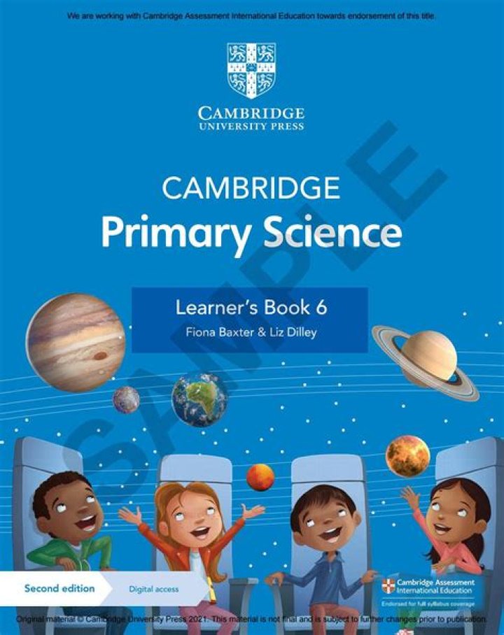 Cambridge Primary Science Activity Book 6 Answers PDF – Complete Solutions