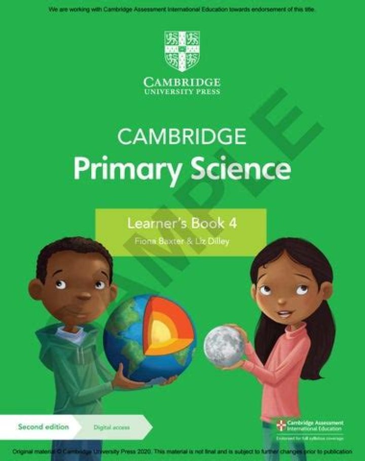 Cambridge Primary Science Learners Book 4 Answers PDF – Full Solutions
