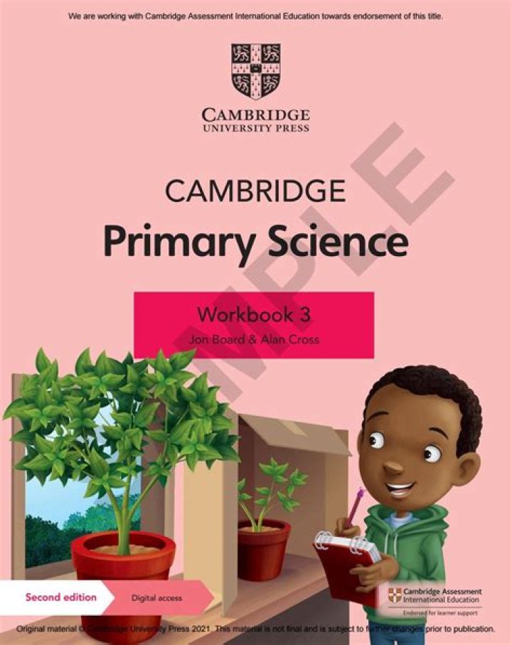 Cambridge Primary Science Workbook 3 Answers PDF: Complete Revision Guide