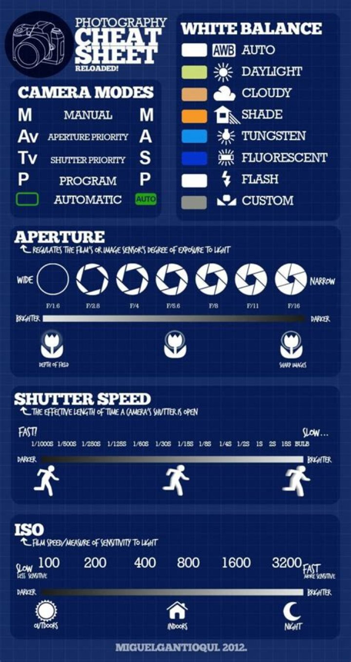 Camera Setting Cheat Sheet PDF – Master Photography Fast